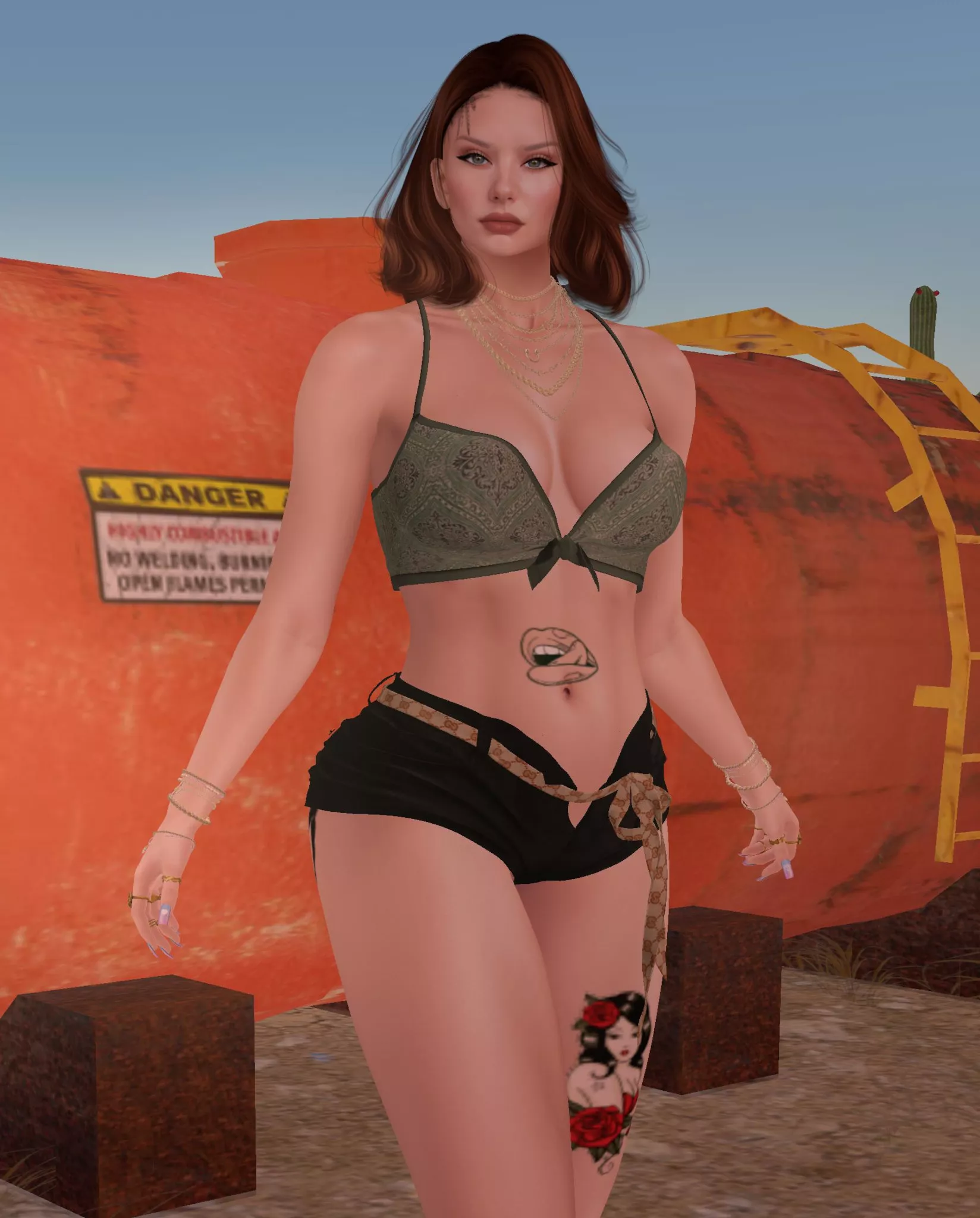 Second Life Escort Dahlia Dust on Dark Nights