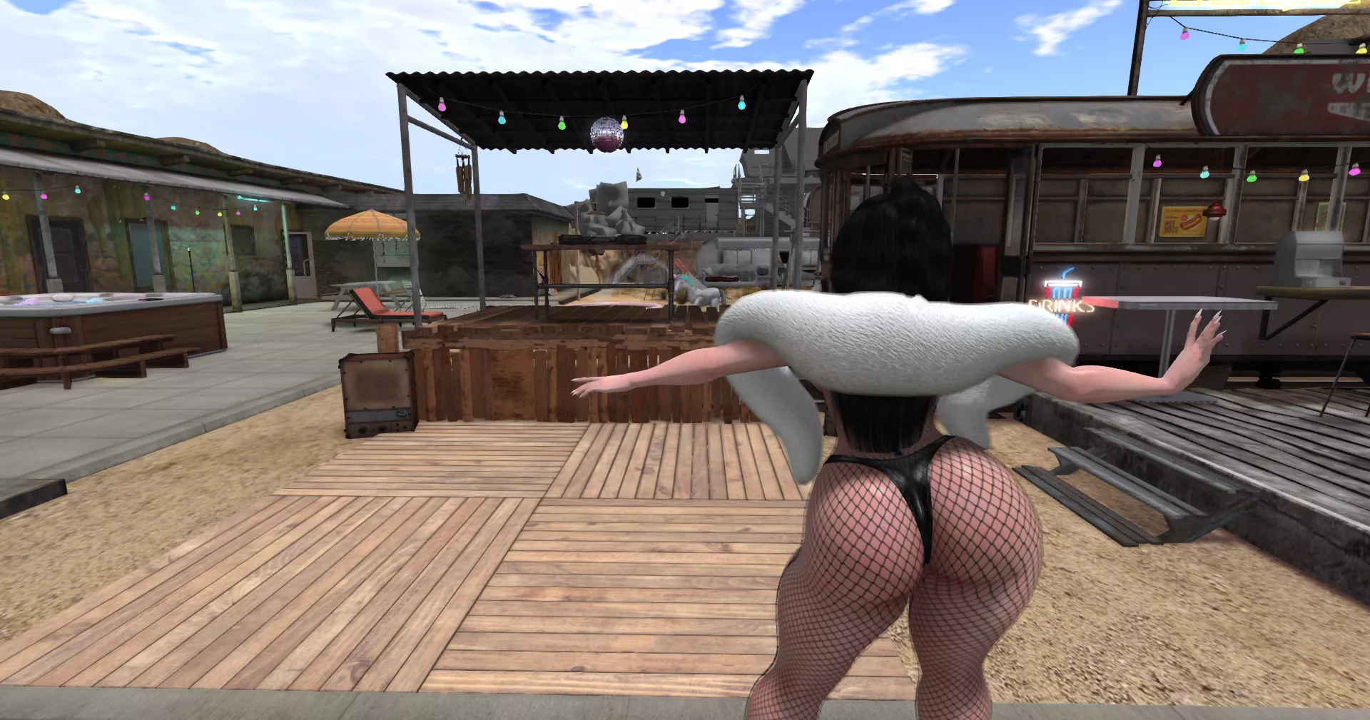 Second Life Escort Juicy Puddin on Dark Nights