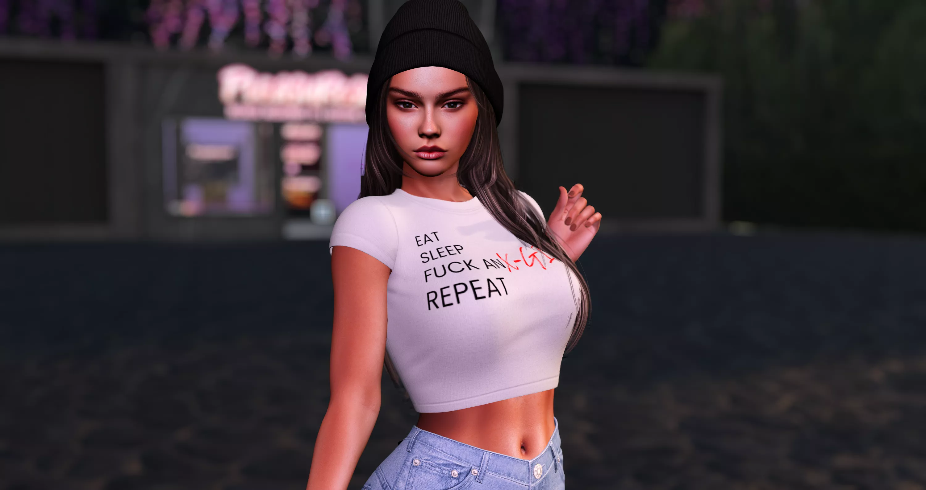 Second Life Escort Chloe on Dark Nights