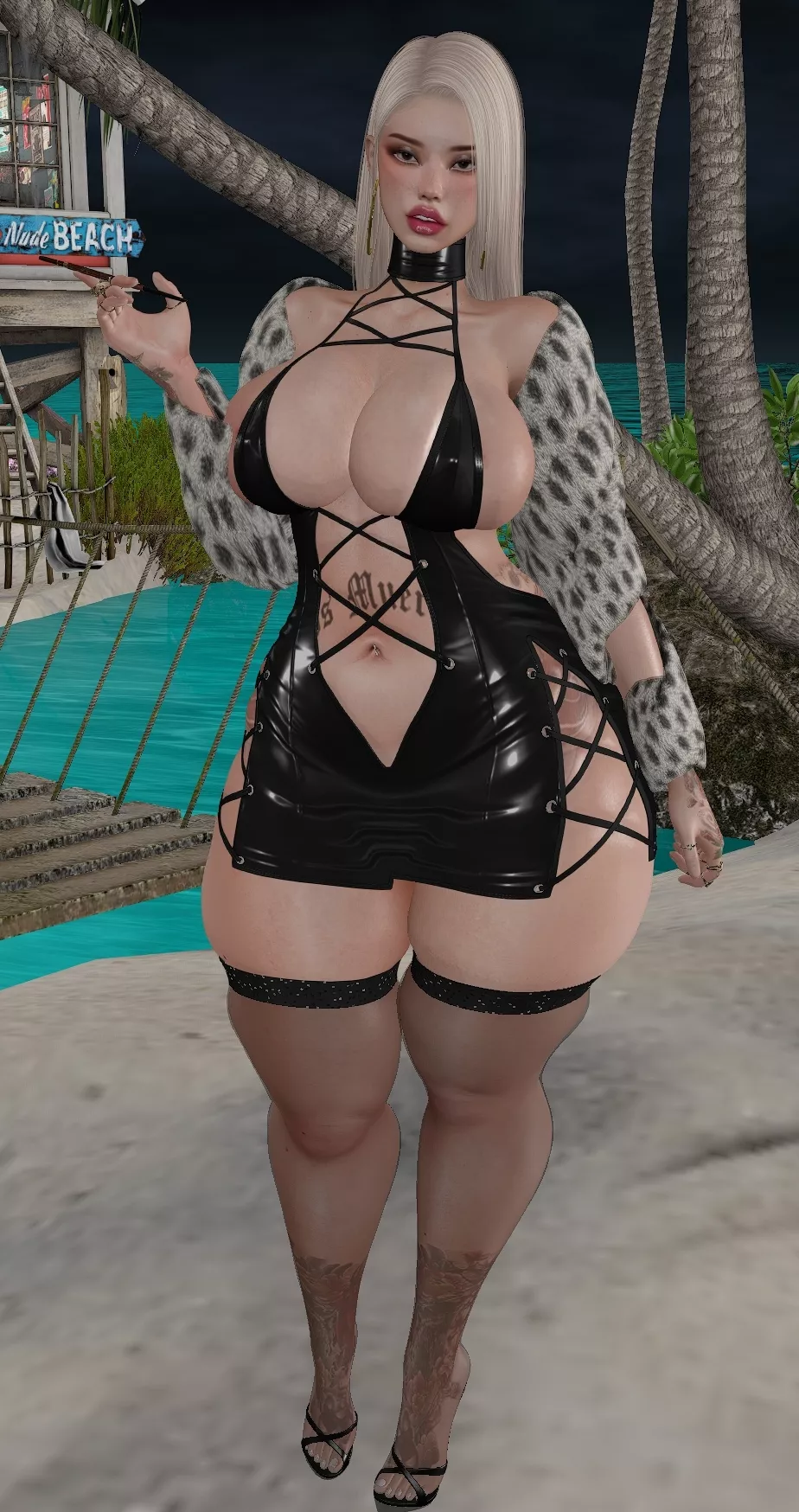 Second Life Escort Karma on Dark Nights