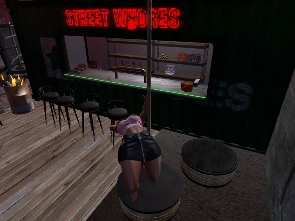 Second Life Escort Princess Marina Pie on Dark Nights