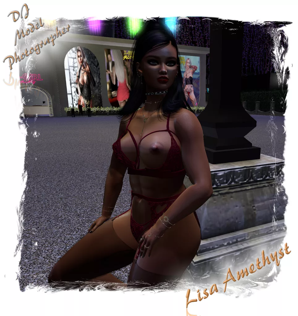 Second Life Escort Lisa Amethyst on Dark Nights