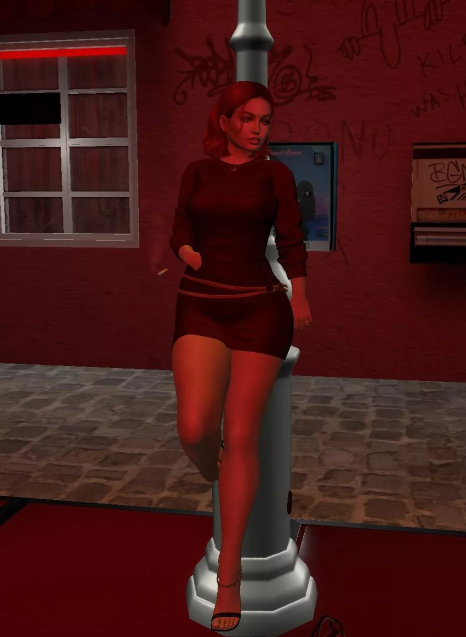 Second Life Escort Katherine Sinclair on Dark Nights