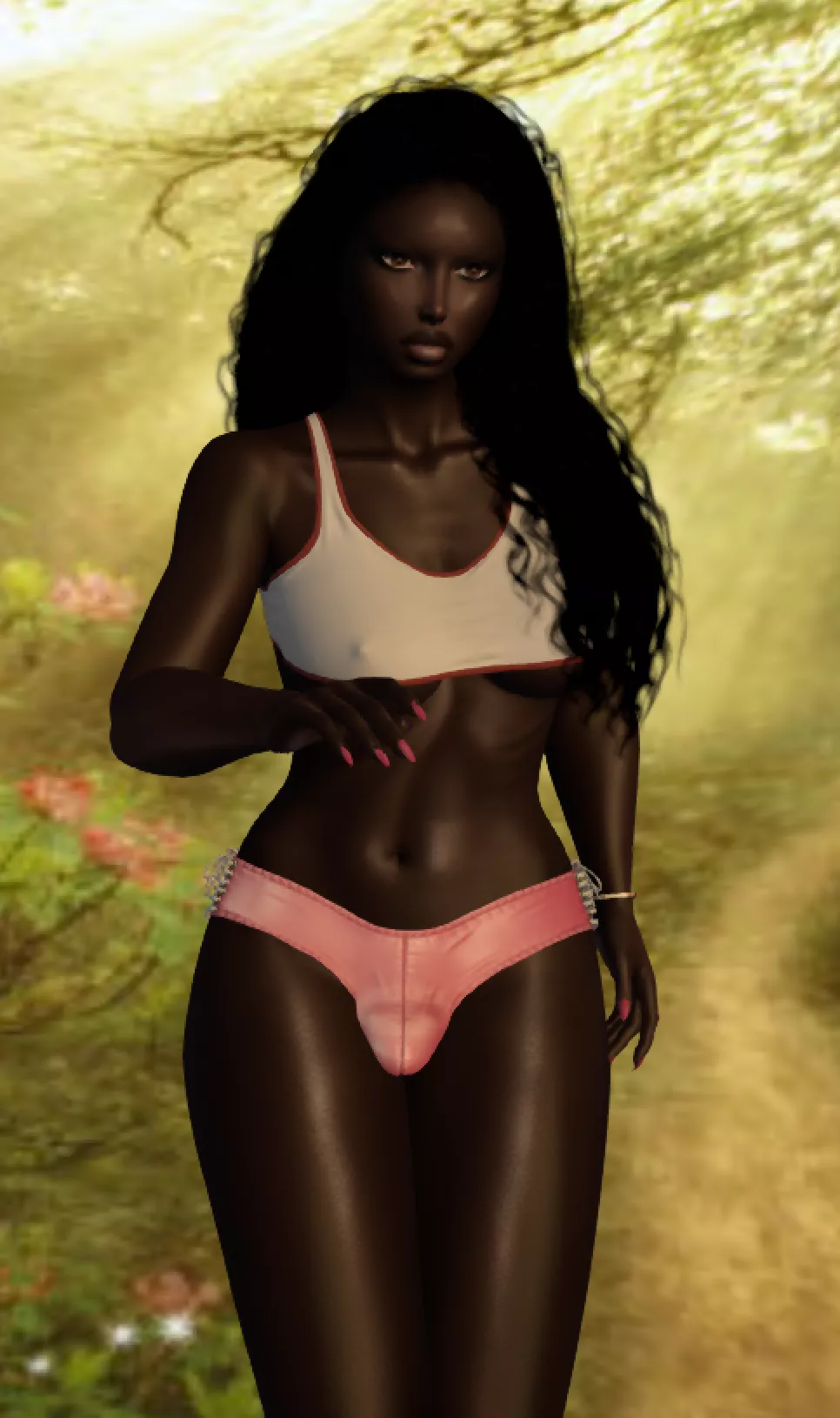 Second Life Escort Monia on Dark Nights