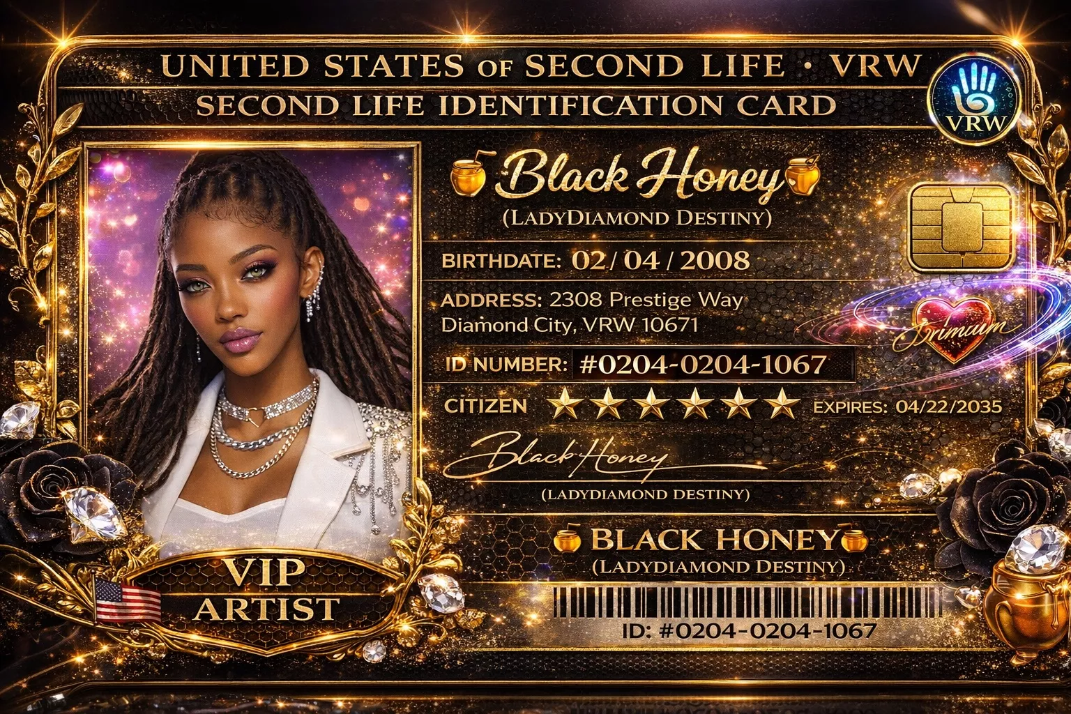 Second Life Escort LadyDiamond Destiny on Dark Nights