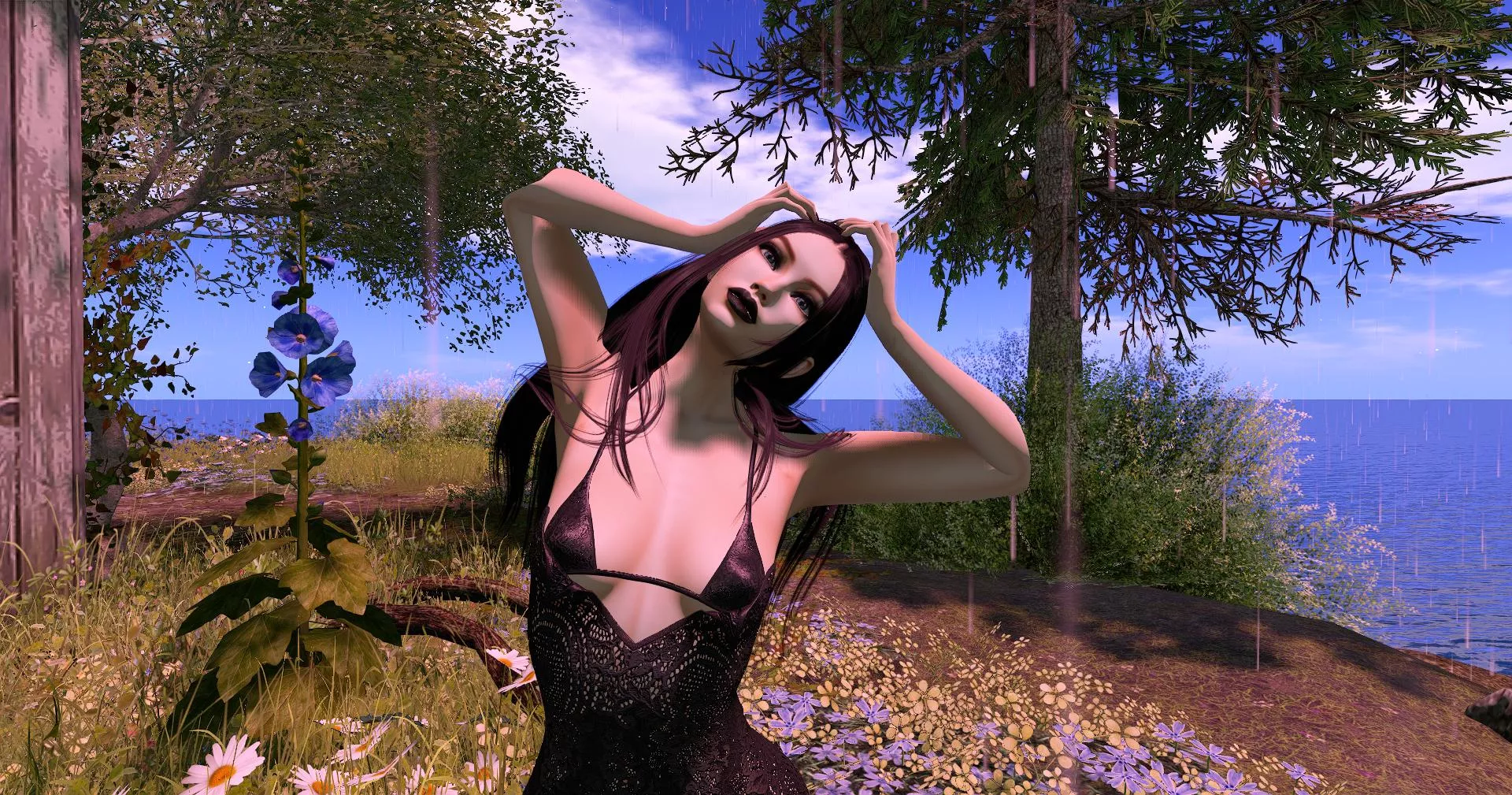Second Life Escort Natalia Frost on Dark Nights