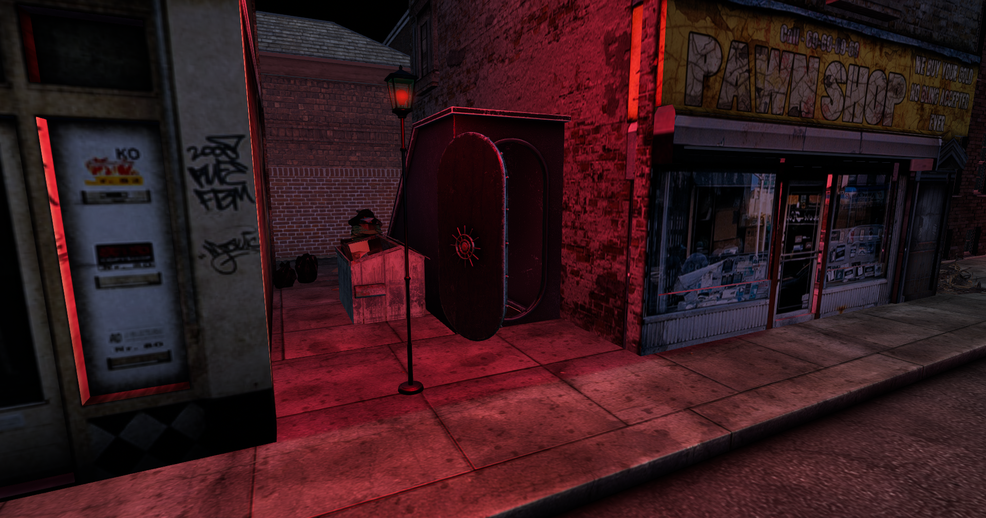 Hardcore BDSM Bunker in Second Life