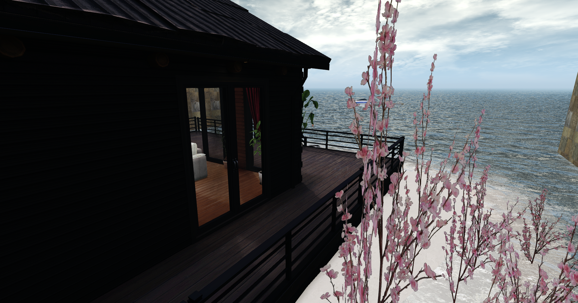 Second Life Beach House Rental