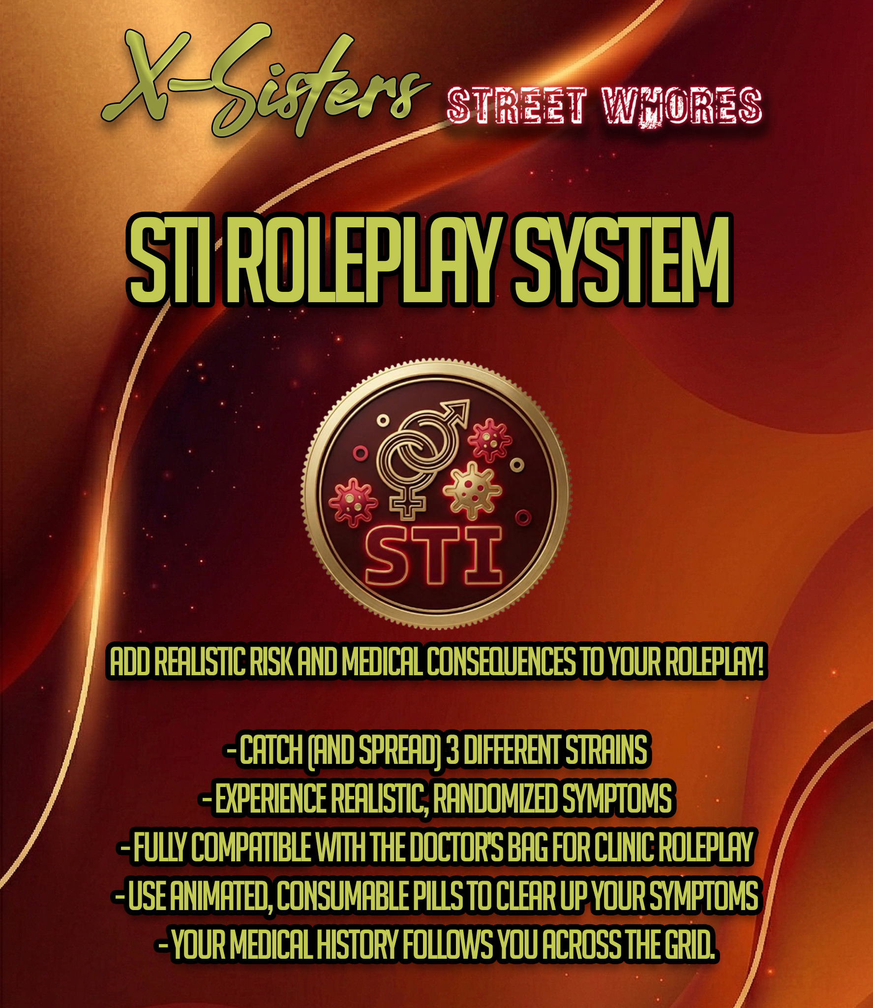 X-Sisters STI System HUD Second Life