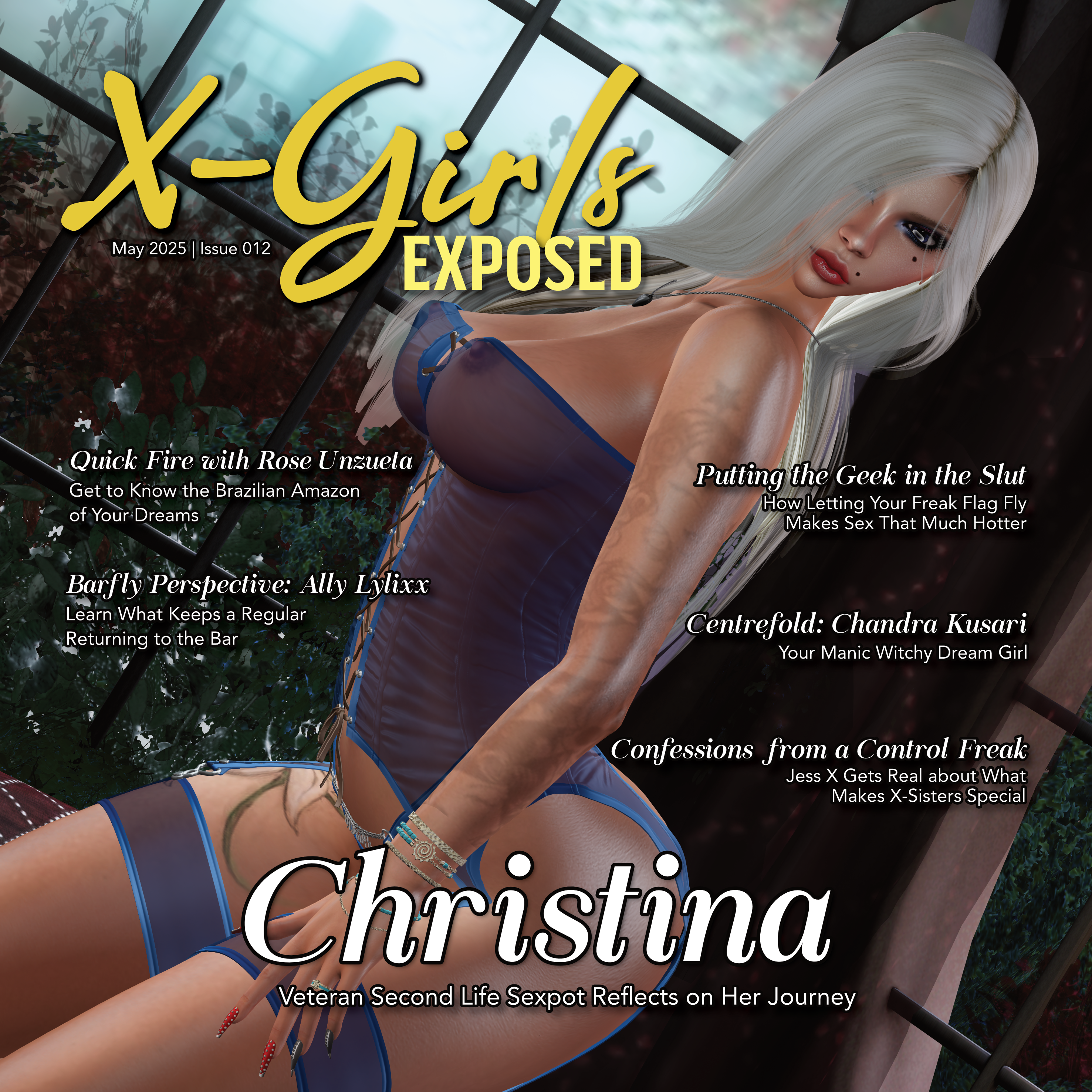 X-Girls Exposed: Issue 12 - May 2025 Cover